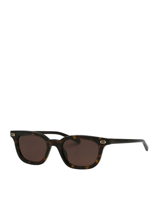 Gucci Unisex Sunglasses with Brown Tartaruga Plastic Frame and Brown Lens GG1946S 002