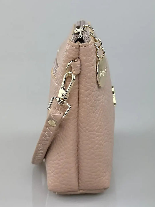 Women's Medium Toiletry Bag Fragola Pc014 F Pink Natural
