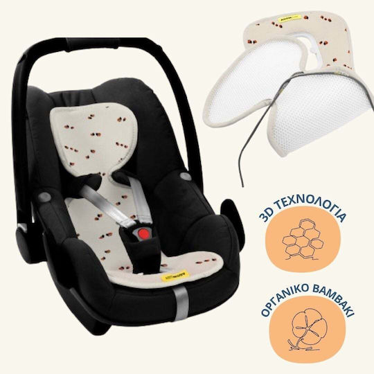 Aeromoov Αντι-ιδρωτικό Κάλυμμα Air Layer 0-13kg Κάθισμα Αυτοκινήτου Group 0 Ladybug