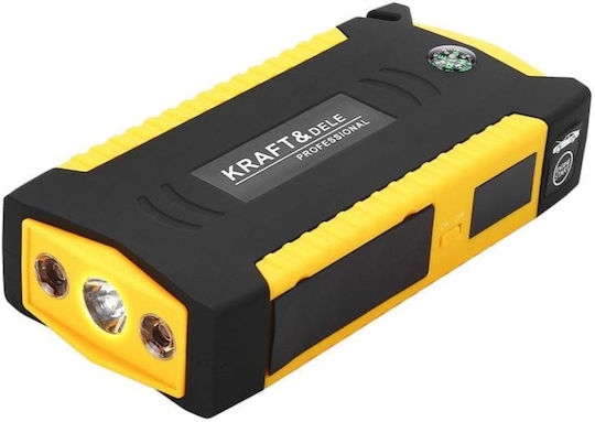 Kraft & Dele Starter Portabil Baterie Auto cu Banca de Alimentare USB Obiectiv