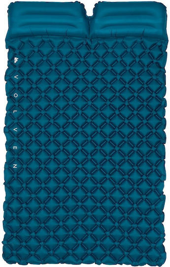 Volven Doppeltes Camping Schlafmatte 200x120cm Blaue