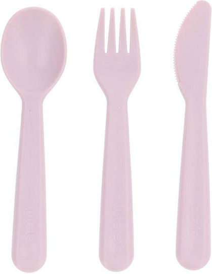 Tutete Tutete Baby & Kids Feeding Set from Plastic Purple 6 Pieces