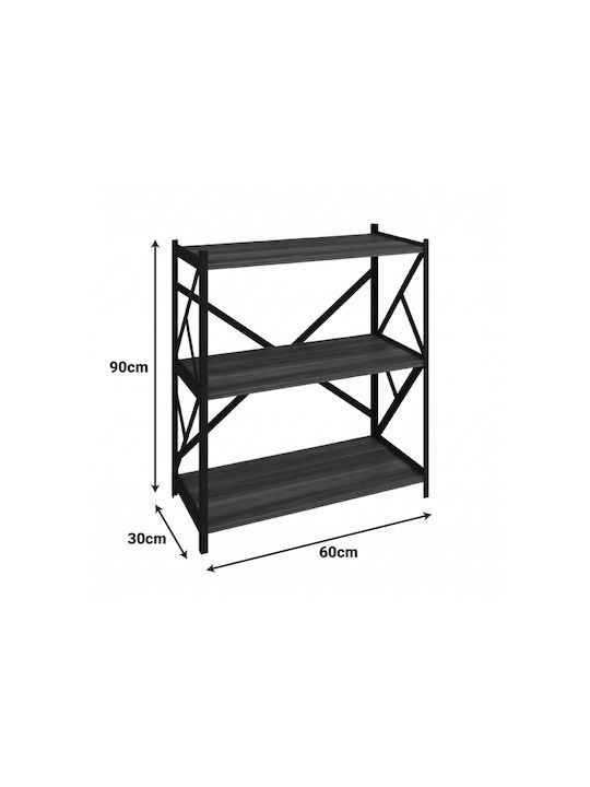 Δαπέδου Althea Oak 60x30x90εκ.