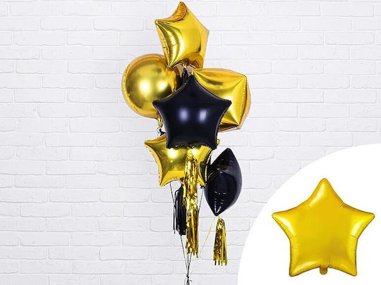 Gold Foil Star Balloon 48 Cm 1 Piece Universal