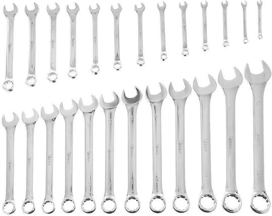 Geko Set chei poligonale germane cu dimensiune de la 6mm până la 32mm 25buc