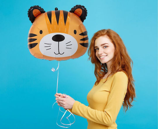 23" Tigerkopf-Ballon