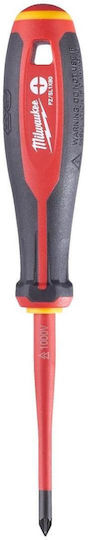 Milwaukee Electrician VDE 1000V Screwdriver Star Size Pz1x80mm