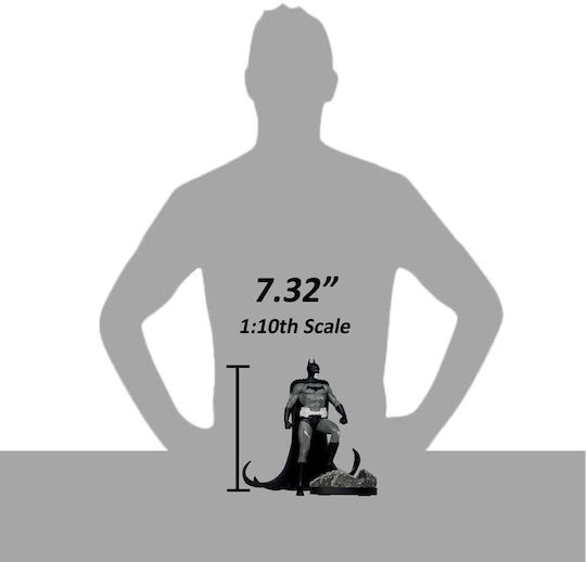 Dc Direct Statue 1/10 Batman By Bjorn Barends Black White 18 Cm