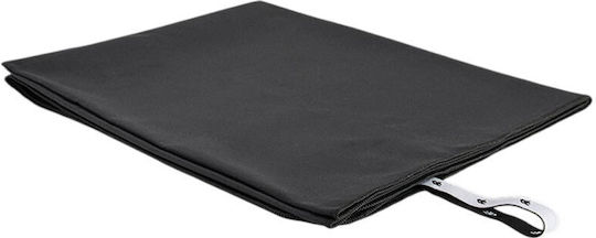 4F Microfiber Towel Face Black 90x65cm