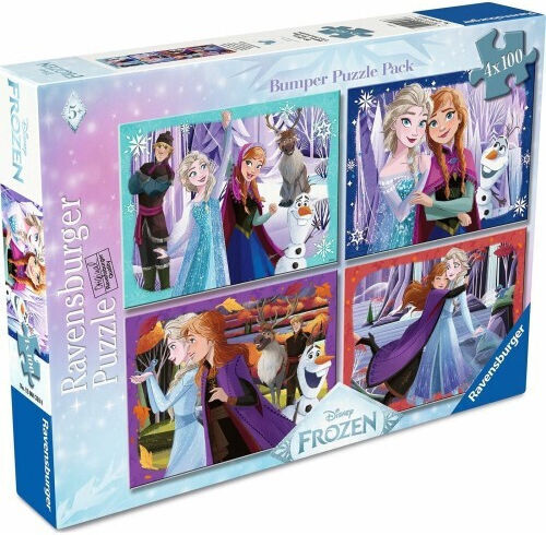 Puzzle Frozen 2D 100 Piese