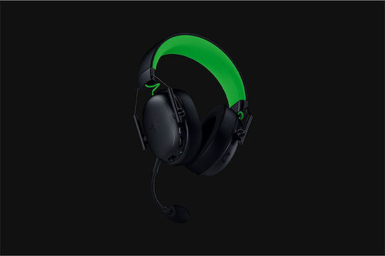 Razer BlackShark V3 X Hyperspeed for Xbox Ασύρματο Over Ear Gaming Headset με σύνδεση Bluetooth / USB Black/Green