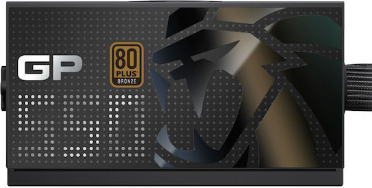 GameMax GP 550B 550W Μαύρο Τροφοδοτικό Υπολογιστή Full Wired 80 Plus Bronze