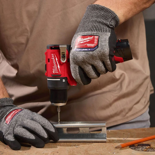 Milwaukee M12 Δραπανοκατσάβιδο Μπαταρίας Brushless