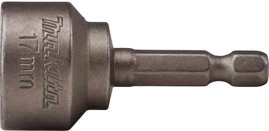 Makita Magnetic Căpăcel cu Patrat de Prindere 1/4", HEX Diametru 1/4" / 50 1buc