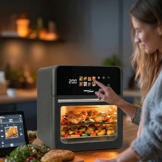 Green Blue GB950 Air Fryer 10l Black