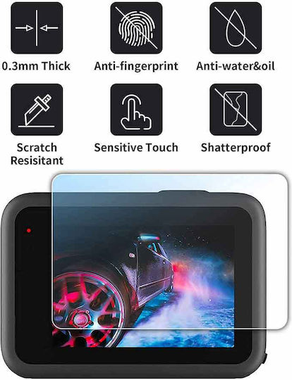 Glass Protector Gopro Hero 9 10 11 12 Black Both Screens Lens