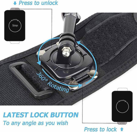 Kit Accesorii Set Argintiu Pro Universal Gopro
