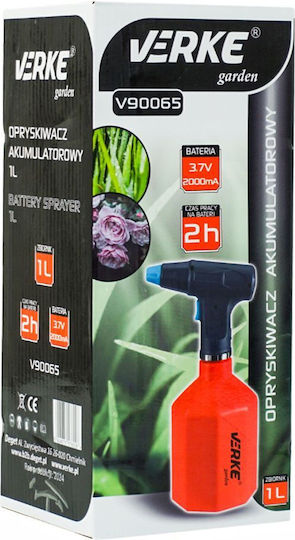 Verke Pulverizator 3.7V Baterie cu Capacitate 1lt