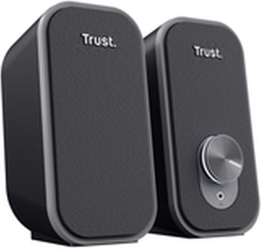 Trust 25670 Ηχεία Υπολογιστή 2.0 με Ισχύ 6W Μαύρα