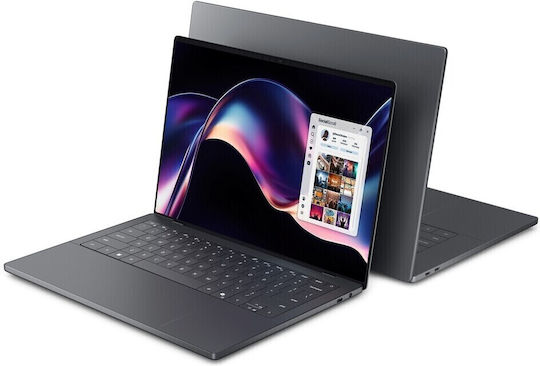 Dell XPS 16 DA16260 16" IPS QHD 120Hz (Ultra X7-358H/32GB/1TB SSD/W11 Pro) Графит (Международен английски език клавиатура)