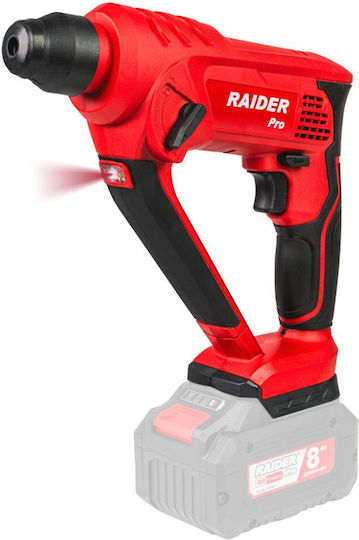 Raider RDP-SRH20 Κρουστικό Σκαπτικό Πιστολέτο Μπαταρίας 20V Solo με Υποδοχή SDS Plus