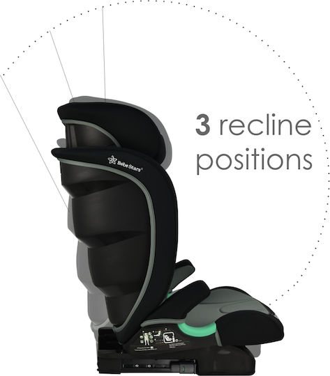 Bebe Stars Max Baby Car Seat i-Size with Isofix Olive