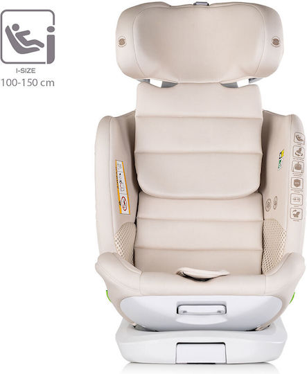 Chipolino Clima Air Детско Столче за Кола i-Размер с Isofix biscotta