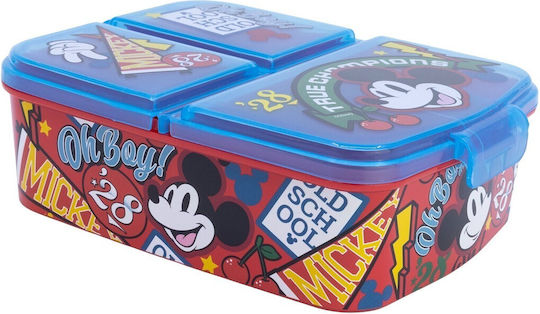 Plastik Kinder Lebensmittelbehälter Mickey Mehrfarbig