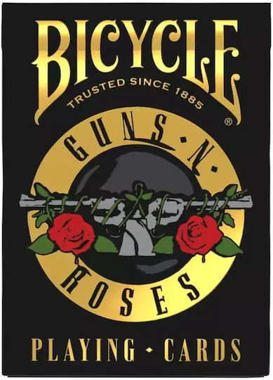 Bicycle Playing Cards Guns N Roses Black Gold