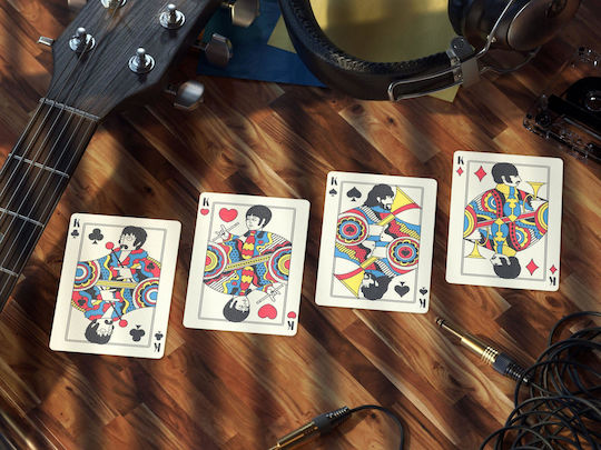 Theory11 Συλλεκτική Τράπουλα Πλαστική για Poker Κίτρινη