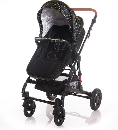 Lorelli Alba Multi Stroller Adjustable 2 in 1 Baby Stroller Suitable for Newborn Black 11.15kg