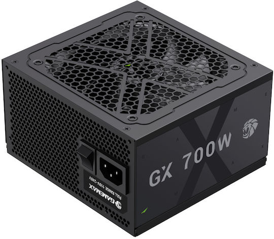 GameMax GX 700GF 700W Μαύρο Τροφοδοτικό Υπολογιστή Full Modular 80 Plus Gold