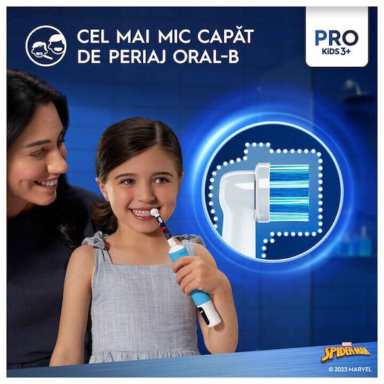 Oral-B Replacement Heads for Electric Toothbrush Pro Kids 2 Pieces for 3+ Years