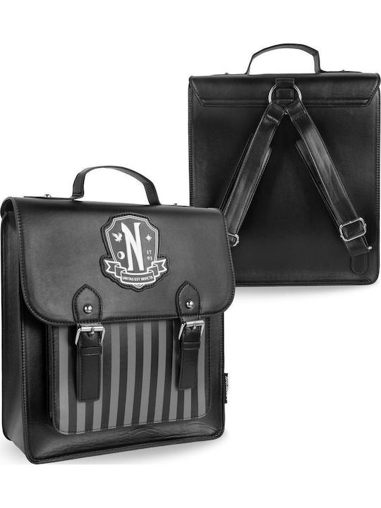 Blue Sky Wednesday School Bag Backpack Junior High-High School Black