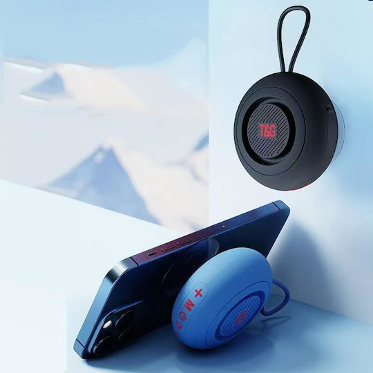 T&G Ηχείο Bluetooth 3W με Ραδιόφωνο και Διάρκεια Μπαταρίας έως 2 ώρες Μπλε TG-442