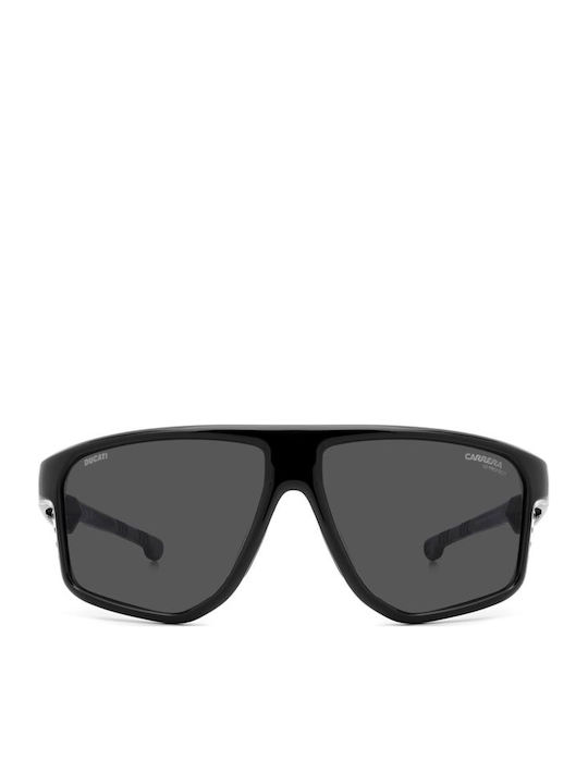 Carrera Carduc Unisex Sunglasses with Black Frame and Grey Lenses 051/S 807/IR