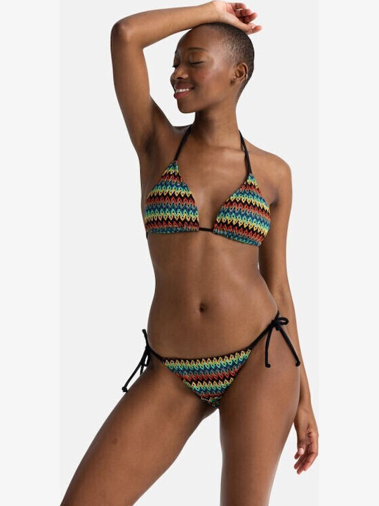 Bikini Triunghi Cu burete Black