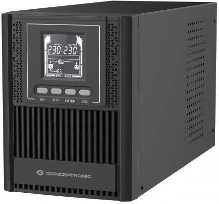 Borri Galileo RT 1000VA/900W (IEC) Unitate UPS On-Line 900W cu 3 Prize de curent alternativ IEC
