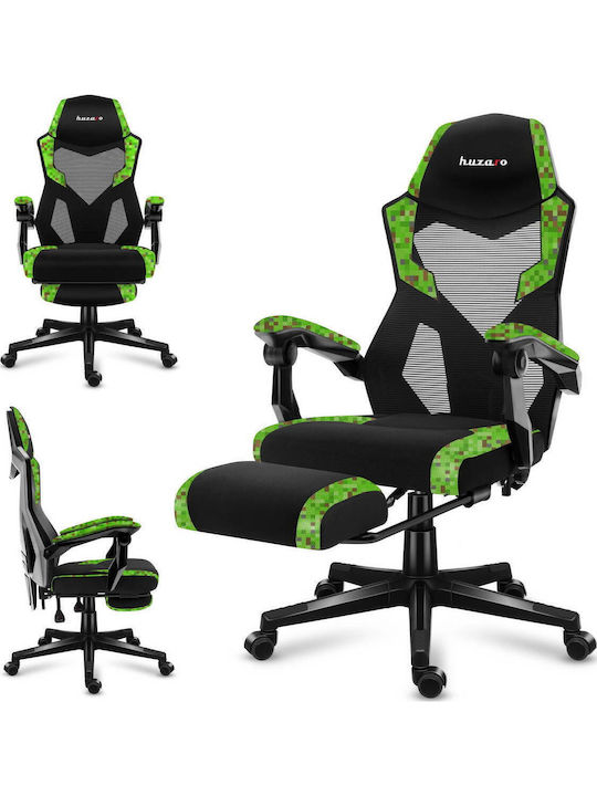 Huzaro Combat 3.1 Fabric Gaming Chair with Footstool Pixel