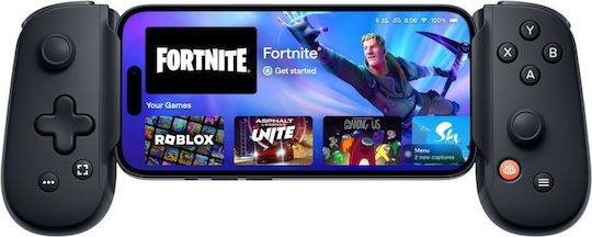 Backbone One V2 (Lightning) Ενσύρματο Gamepad για iOS Μαύρο