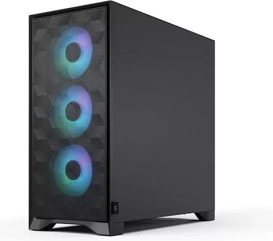 Fractal Design Pop 2 Air Gaming Midi Tower Κουτί Υπολογιστή με Πλαϊνό Παράθυρο Μαύρο