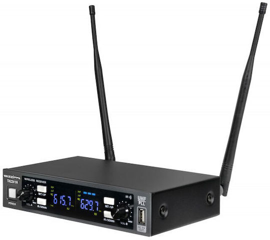 ZZiPP TXZZ412 Wireless Dynamic Handheld Microphone Set & Dual Receiver