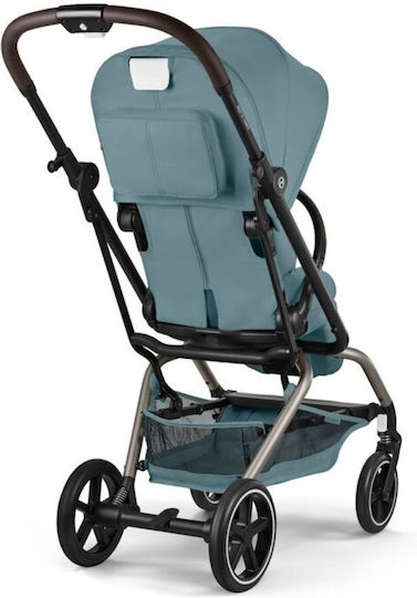 Cybex Eezy S Twist+2 TPE B Reversible Baby Stroller Suitable for Newborn Stormy Blue