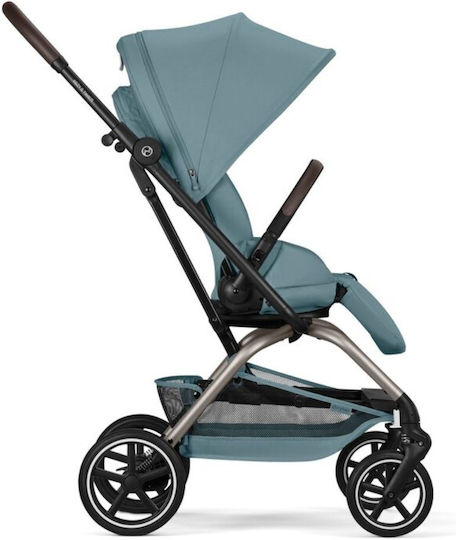 Cybex Eezy S Twist+2 TPE B Reversible Baby Stroller Suitable for Newborn Stormy Blue