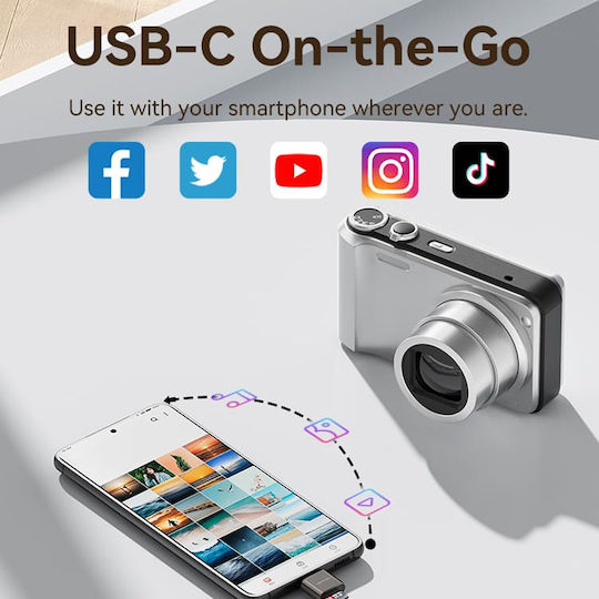 Vention Кард рийдър USB 3.0 Type-C за SD/микро SD