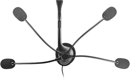 NGS MS103MAX On Ear Multimedia Ακουστικά με μικρόφωνο και σύνδεση 3.5mm Jack