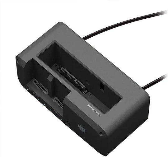 Icy Box Docking Station for SATA/PCIe Hard Disks with USB 3.2 Connection (IB-2924MSCL-C31)