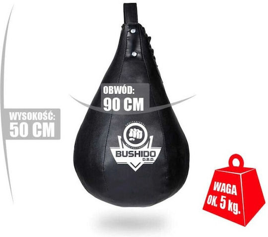 DBX Bushido Synthetic Speed Bag 5kg with Height 90cm Black