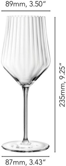 Nachtmann Aperitivo 105997 Σετ 6 Ποτήρια Λευκού Κρασιού & Universal 490ml