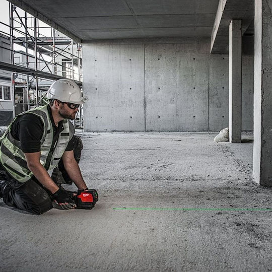 Milwaukee M12 CLLP-0C Autonivelant Liniar Nivelă Laser Fascicul Verde 12V cu Domeniu de Lucru 38m